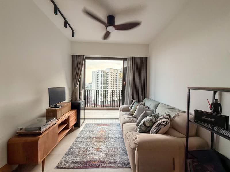 Lentor Modern, Lentor Central, 1 Bedroom, 527 sqft, Condominium For Sale, by Sarah Lim, 500217781 - Living Room - PropertyGuru.com.sg