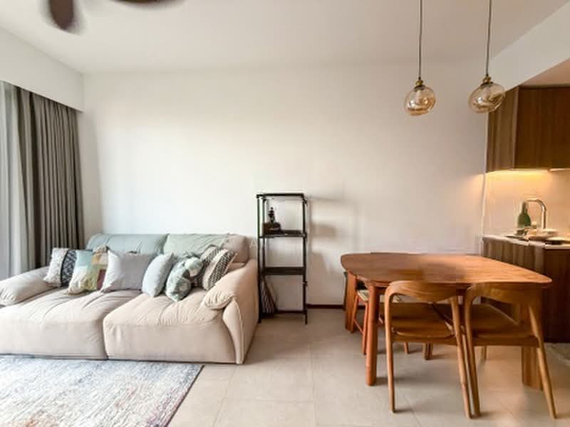 Lentor Modern, Lentor Central, 1 Bedroom, 527 sqft, Condominium For Sale, by Sarah Lim, 500217781 - Living & Dining Area - PropertyGuru.com.sg