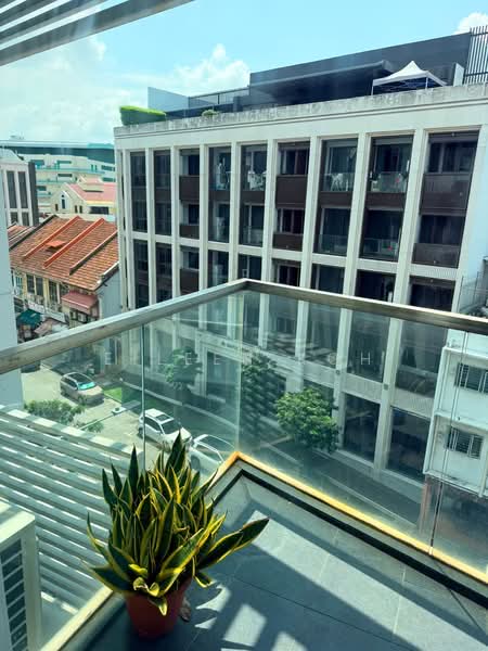 Loft @ Rangoon, 113 Rangoon Road, 2 Bedrooms, 861 sqft, Condominium For Sale, by Eileen Koh, 500217816 - Balcony - PropertyGuru.com.sg