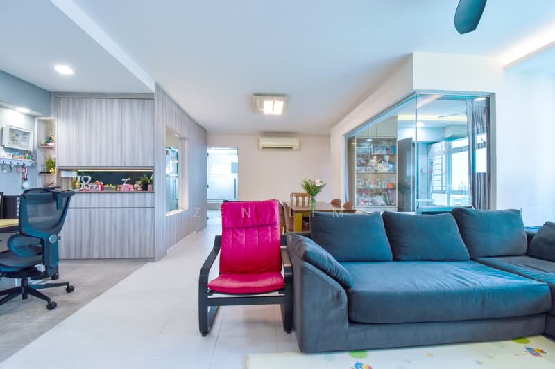 126D Edgedale Plains, 126D Edgedale Plains, 3 Bedrooms, 1,184 sqft, HDB Flat For Sale, by Zen Lim, 500217867 - Living Room - PropertyGuru.com.sg