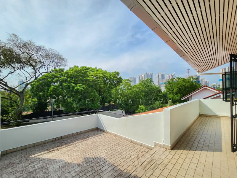 Grove Drive, GROVE DRIVE, 4 Bedrooms, 3,700 sqft, Semi-Detached House For Rent, by CJ Nah, 500217869 - Balcony-Terrace - PropertyGuru.com.sg