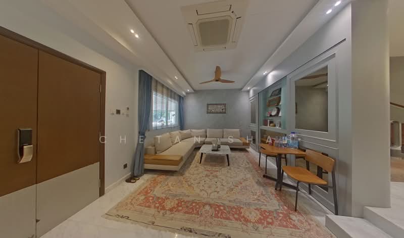 Near Kembangan MRT, Lorong marzuki, 4 Bedrooms, 3,600 sqft, Terraced House For Rent, by Chetan Shah, 500217871 - Living Room - PropertyGuru.com.sg