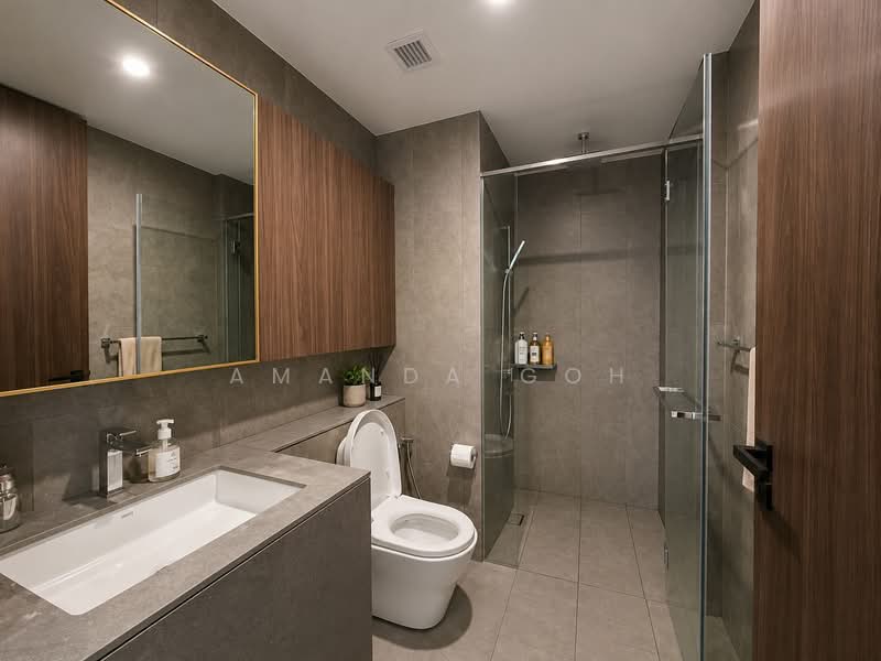 Midtown Modern, 18 Tan Quee Lan Street, 2 Bedrooms, 635 sqft, Condominium For Sale, by Amanda Goh, 500217913 - Bathroom - PropertyGuru.com.sg