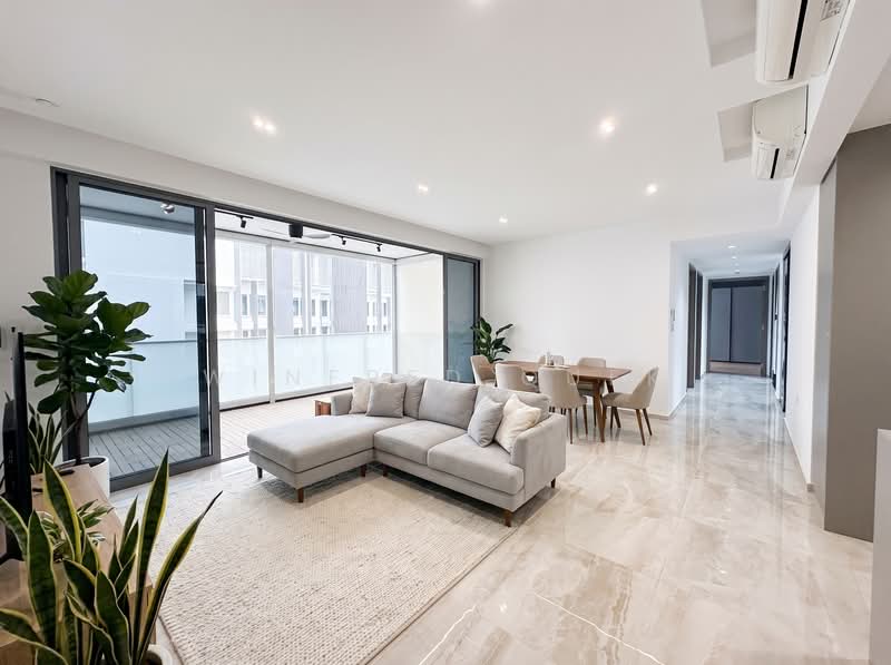 Affinity At Serangoon, , 4 Bedrooms, 1,400 sqft, Condominium For Rent, by Winfred Quek, 500217918 - Living Room - PropertyGuru.com.sg