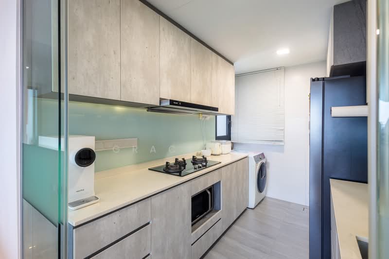 River Isles, 58 Edgedale Plains, 3 Bedrooms, 947 sqft, Condominium For Sale, by Gracia Ow, 500217919 - Kitchen - PropertyGuru.com.sg