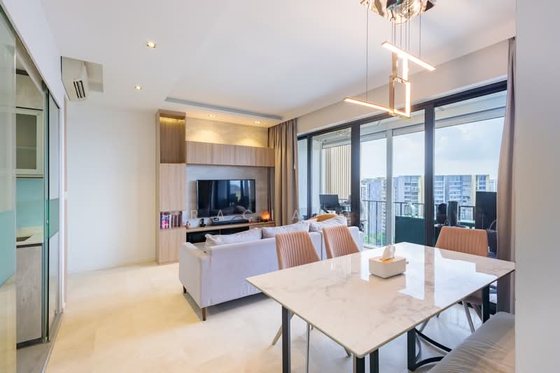 River Isles, 58 Edgedale Plains, 3 Bedrooms, 947 sqft, Condominium For Sale, by Gracia Ow, 500217919 - Living Room - PropertyGuru.com.sg