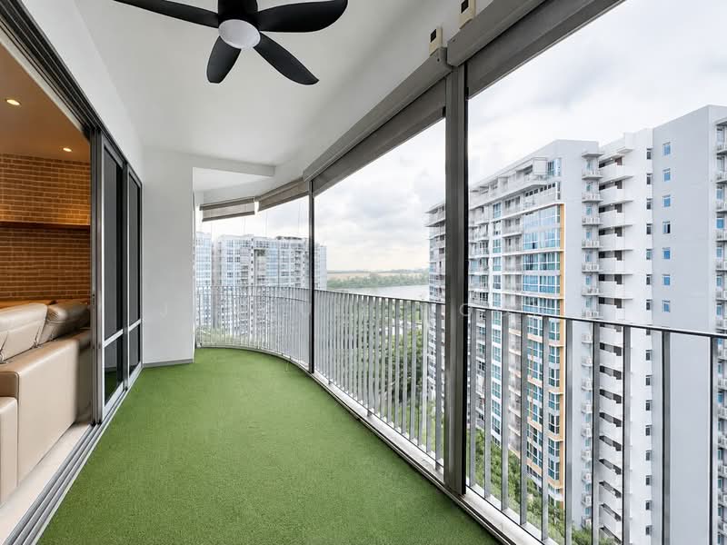 Arc at Tampines, 5 Tampines Avenue 8, 4 Bedrooms, 1,173 sqft, Executive Condominium For Sale, by Jonquil Woon, 500217921 - Balcony - PropertyGuru.com.sg