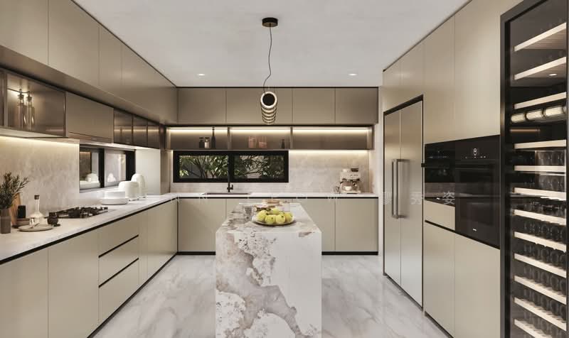 Brand New Detached *Developer Sale*, Chancery hill road / Dyson road, 6 Bedrooms, 9,803 sqft, Detached House For Sale, by Vienn Leow 廖秀姿, 500217932 - Kitchen - PropertyGuru.com.sg