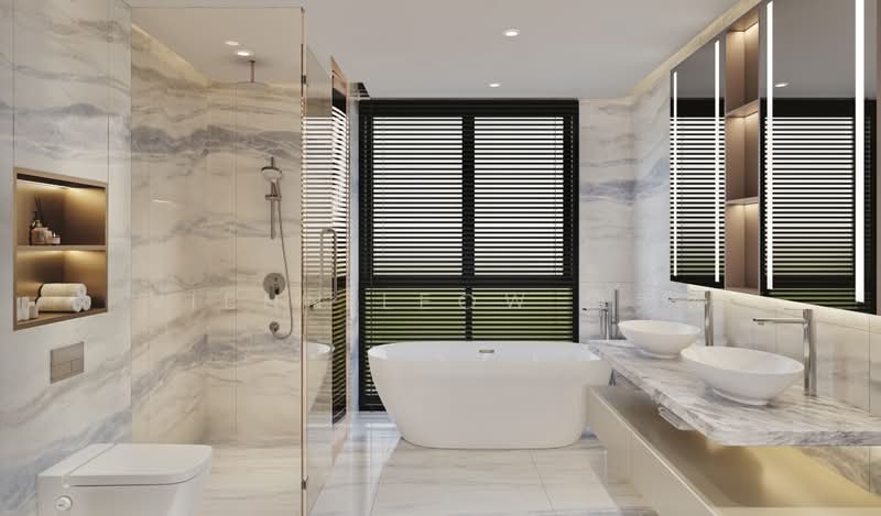 Brand New Detached *Developer Sale*, Chancery hill road / Dyson road, 6 Bedrooms, 9,803 sqft, Detached House For Sale, by Vienn Leow 廖秀姿, 500217932 - Bathroom - PropertyGuru.com.sg