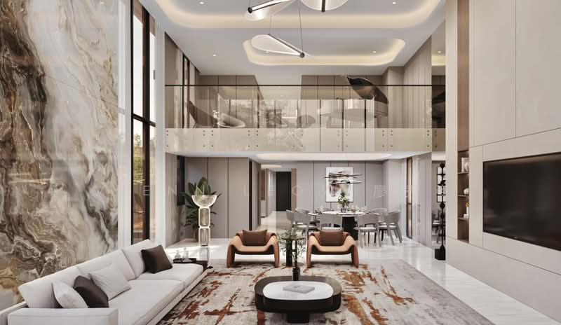 Brand New Detached *Developer Sale*, Chancery hill road / Dyson road, 6 Bedrooms, 9,803 sqft, Detached House For Sale, by Vienn Leow 廖秀姿, 500217932 - Living Room - PropertyGuru.com.sg