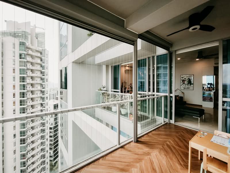 Residences @ Evelyn, 13 Evelyn Road, 3 Bedrooms, 1,539 sqft, Condominium For Sale, by Joshua Sim, 500217975 - Balcony - PropertyGuru.com.sg