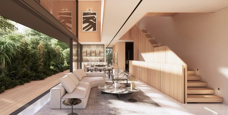 Brand New Semi-D w Basement, 6 mins walk to Tanjong Katong MRT, Bournemouth Road/ Wilkinson Road/ Branksome Road/ Tanjong Katong Road, 5 Bedrooms, 7,233 sqft, Semi-Detached House For Sale, by Val Lin, 500217999 - Living Room - PropertyGuru.com.sg
