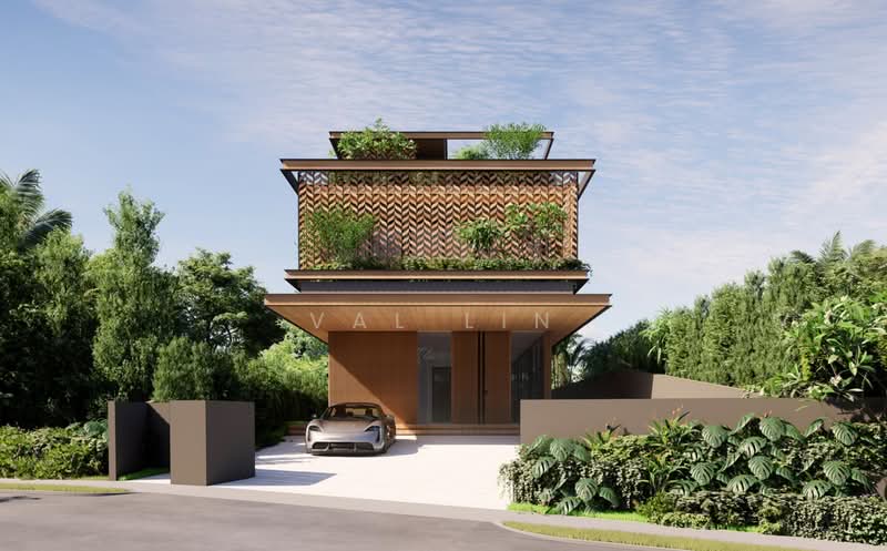 Brand New Detached Bungalow w Basement at Berrima Road/ Dunearn Estate, Berrima Road/ Narooma Road/ Meryn Road/ Dunearn Estate, 5 Bedrooms, 13,853 sqft, Detached House For Sale, by Val Lin, 500218011 - Exterior - PropertyGuru.com.sg