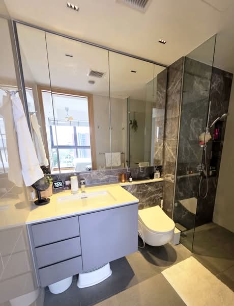 Bartley Ridge, 30 Mount Vernon Road, 1 Bedroom, 495 sqft, Condominium For Sale, by Sam Lek, 500218024 - Bathroom - PropertyGuru.com.sg