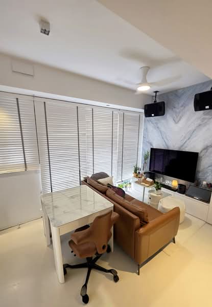 Bartley Ridge, 30 Mount Vernon Road, 1 Bedroom, 495 sqft, Condominium For Sale, by Sam Lek, 500218024 - Living Room - PropertyGuru.com.sg