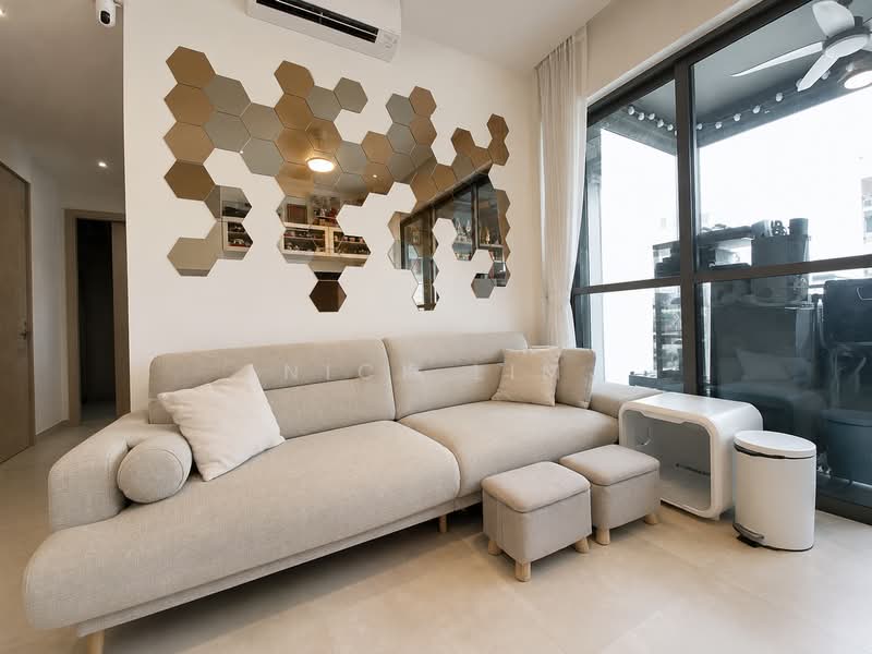 The Alps Residences, 117 Tampines Street 86, 2 Bedrooms, 700 sqft, Condominium For Rent, by Nick Lim, 500218028 - Living Room - PropertyGuru.com.sg