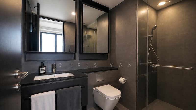 Park Colonial, 2 Woodleigh Lane, 2 Bedrooms, 872 sqft, Condominium For Rent, by Chris Yan, 500218087 - Bathroom - PropertyGuru.com.sg