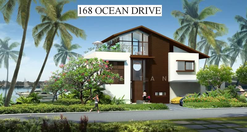 166 Ocean Drive, 166 Ocean Drive, 4 Bedrooms, 9,480 sqft, Detached House For Sale, by Chloe Tan, 500218116 - Exterior - PropertyGuru.com.sg