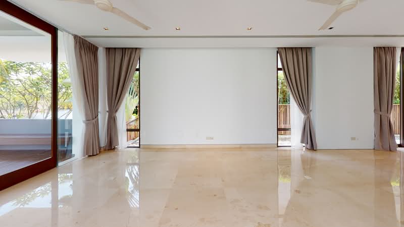 Prestigious Waterfront Bungalow, 166 Ocean Drive, 4 Bedrooms, 9,680 sqft, Detached House For Sale, by Chloe Tan, 500218132 - Living Room - PropertyGuru.com.sg