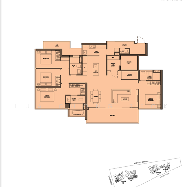 Seaside Residences, 16 Siglap Link, 4 Bedrooms, 1,733 sqft, Apartment For Sale, by Lua Chong Teck, 500218189 - PropertyGuru.com.sg