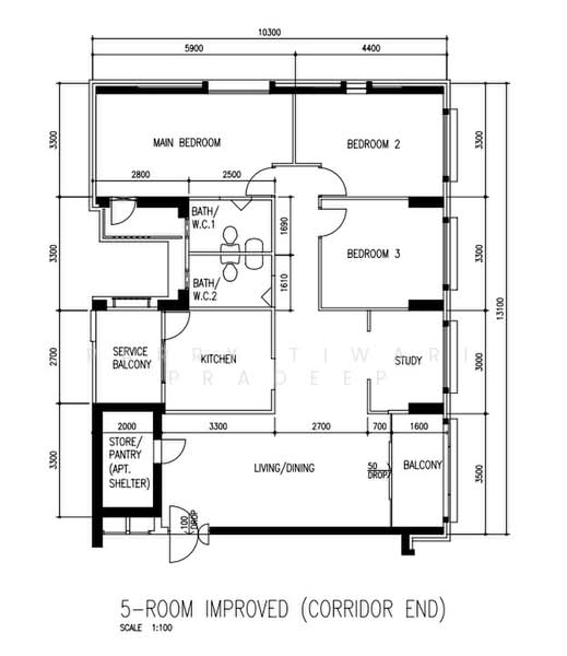 312 Sembawang Drive, 312 Sembawang Drive, 4 Bedrooms, 1,302 sqft, HDB Flat For Sale, by Parry Tiwari Pradeep, 500218201 - PropertyGuru.com.sg