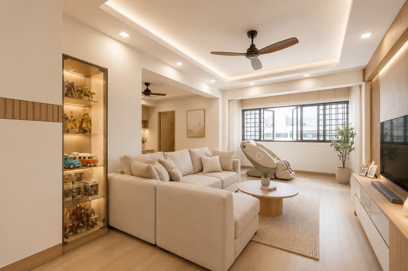 56 Cassia Crescent, 56 Cassia Crescent, 3 Bedrooms, 1,292 sqft, HDB Flat For Sale, by Kieran Koh, 500218238 - Living Room - PropertyGuru.com.sg