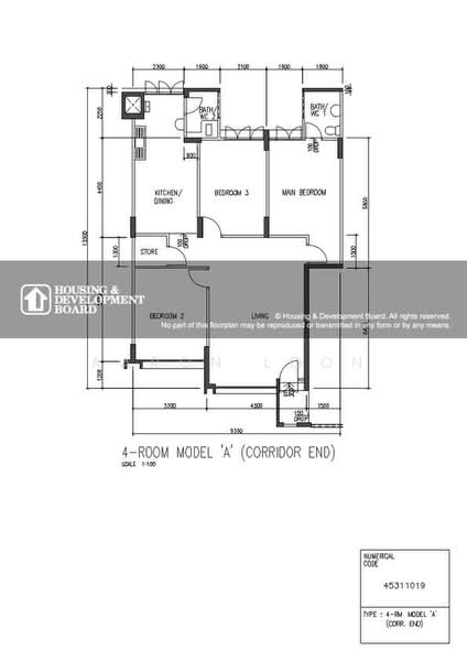263 Tampines Street 21, 263 Tampines Street 21, 3 Bedrooms, 1,128 sqft, HDB Flat For Sale, by Aaron Loon, 500218269 - PropertyGuru.com.sg