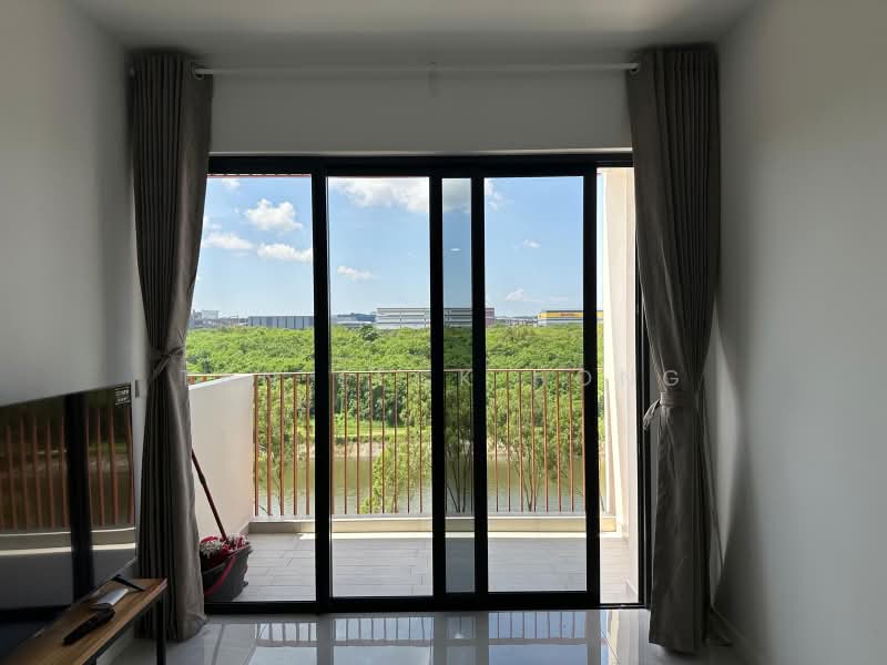 Riverfront Residences, 41 Hougang Avenue 7, 1 Bedroom, 463 sqft, Condominium For Rent, by Tan Teck Hong, 500218332 - Balcony - PropertyGuru.com.sg