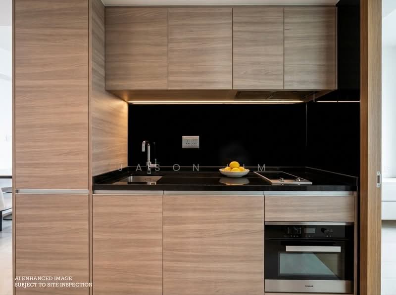 8 Saint Thomas, 8 Saint Thomas Walk, 1 Bedroom, 441 sqft, Condominium For Rent, by Jason Lim, 500218363 - Kitchen - PropertyGuru.com.sg