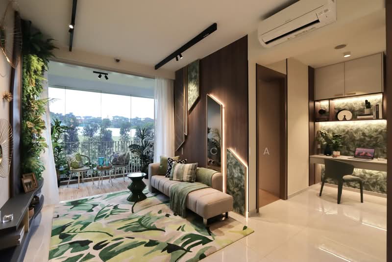 Lentor Hills Residences, 33 Lentor Hills Road, 2 Bedrooms, 764 sqft, Apartment For Sale, by Benji Chia, 500218381 - Living Room - PropertyGuru.com.sg