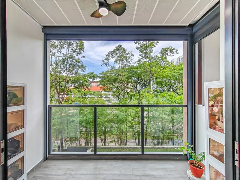 Botanique at Bartley, 233 Upper Paya Lebar Road, 1 Bedroom, 517 sqft, Condominium For Sale, by Joey Koh, 500218399 - Balcony - PropertyGuru.com.sg
