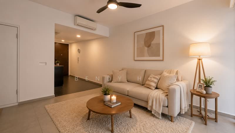 The Minton, 147 Hougang Street 11, 1 Bedroom, 700 sqft, Condominium For Sale, by Bendy Ho, 500218427 - Living Room - PropertyGuru.com.sg