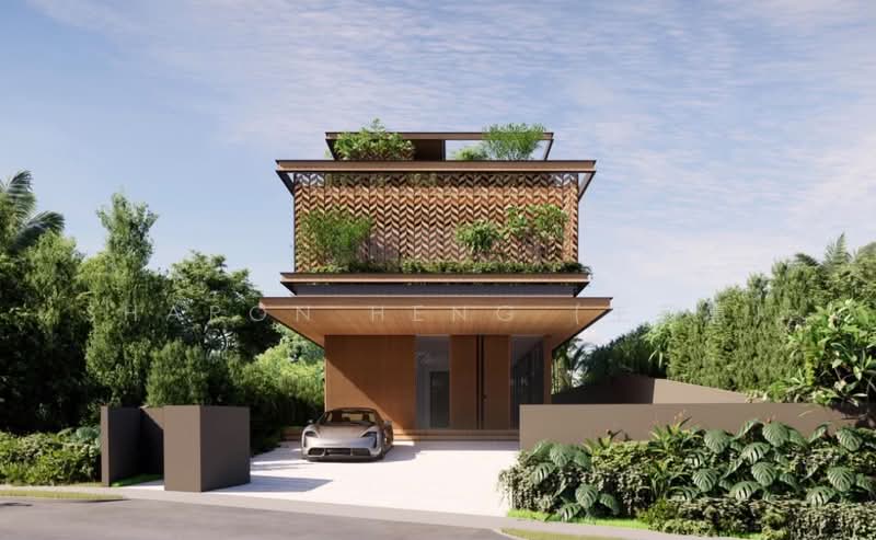 Near Orchard Rd! Brand New Bungalow Ready for Viewing Now!, Bukit Timah Rd / Barker Rd / Stevens Rd, 6 Bedrooms, 8,400 sqft, Bungalow House For Sale, by Sharon Heng (王蔚惠), 500218454 - Exterior - PropertyGuru.com.sg