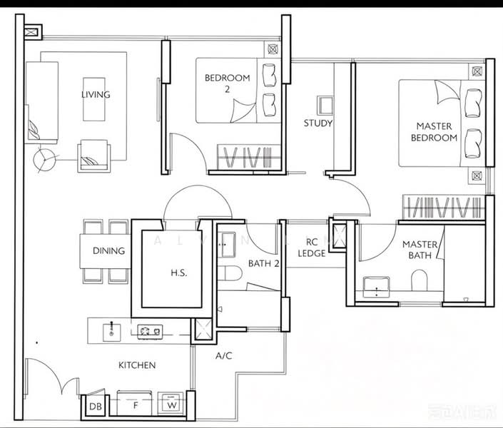 Prive, 31 Punggol Field, 2 Bedrooms, 829 sqft, Executive Condominium For Sale, by Alvin Lim, 500218464 - PropertyGuru.com.sg