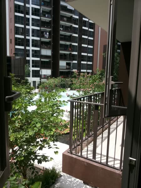 Bellewoods, 106 Woodlands Avenue 5, 2 Bedrooms, 786 sqft, Executive Condominium For Rent, by Lily Wu, 500218490 - Balcony - PropertyGuru.com.sg