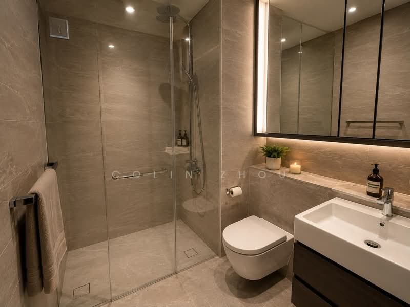 Principal Garden, 95 Prince Charles Crescent, 2 Bedrooms, 797 sqft, Condominium For Sale, by Colin Zhou, 500218551 - Bathroom - PropertyGuru.com.sg