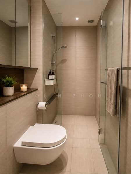 Principal Garden, 95 Prince Charles Crescent, 2 Bedrooms, 797 sqft, Condominium For Sale, by Colin Zhou, 500218551 - Bathroom - PropertyGuru.com.sg