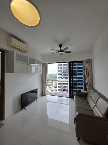 d'Leedon (Former Farrer Court), 11 Leedon Heights, 1 Bedroom, 635 sqft, Condominium For Sale, by Cherie Ong, 500218579 - Living Room - PropertyGuru.com.sg