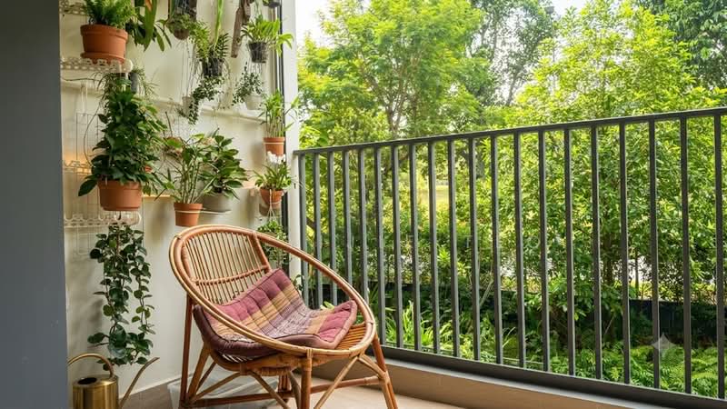 Treasure at Tampines, 49 Tampines Lane, 3 Bedrooms, 1,033 sqft, Condominium For Sale, by Ian Yijie Teo, 500218590 - Balcony - PropertyGuru.com.sg