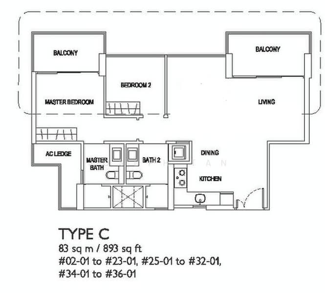 J Gateway, , 2 Bedrooms, 893 sqft, Condominium For Rent, by Joseph Tan, 500218594 - PropertyGuru.com.sg