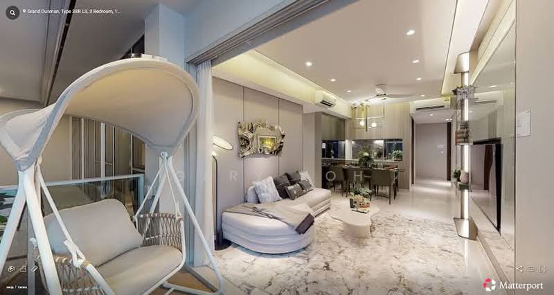 Grand Dunman, 6 Dunman Road, 1 Bedroom, 549 sqft, Condominium For Sale, by Gary Koh, 500218648 - Living Room - PropertyGuru.com.sg