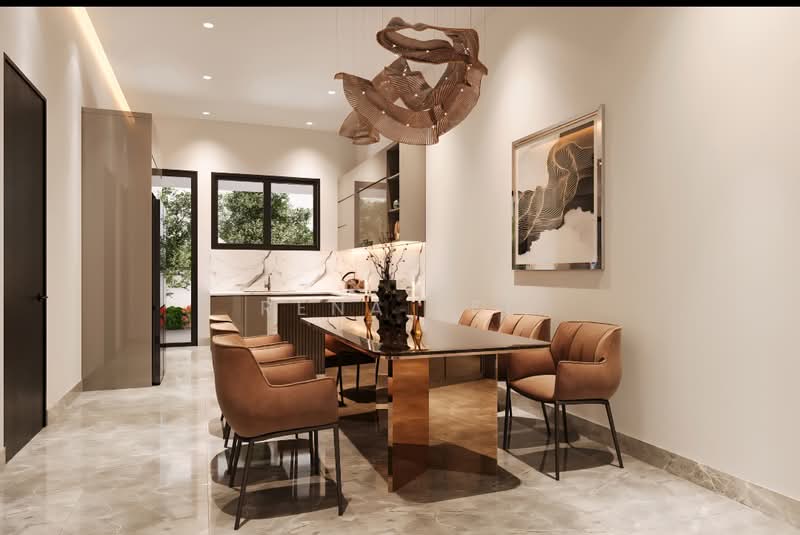 BRAND NEW TERRACE @ JOO CHIAT, East Coast / Marine Parade, 5 Bedrooms, 5,185 sqft, Terraced House For Sale, by Rena Lee, 500218656 - Dining Room - PropertyGuru.com.sg