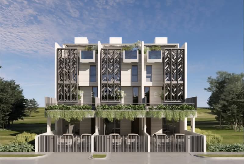 BRAND NEW TERRACE @ JOO CHIAT, East Coast / Marine Parade, 5 Bedrooms, 5,185 sqft, Terraced House For Sale, by Rena Lee, 500218656 - Exterior - PropertyGuru.com.sg