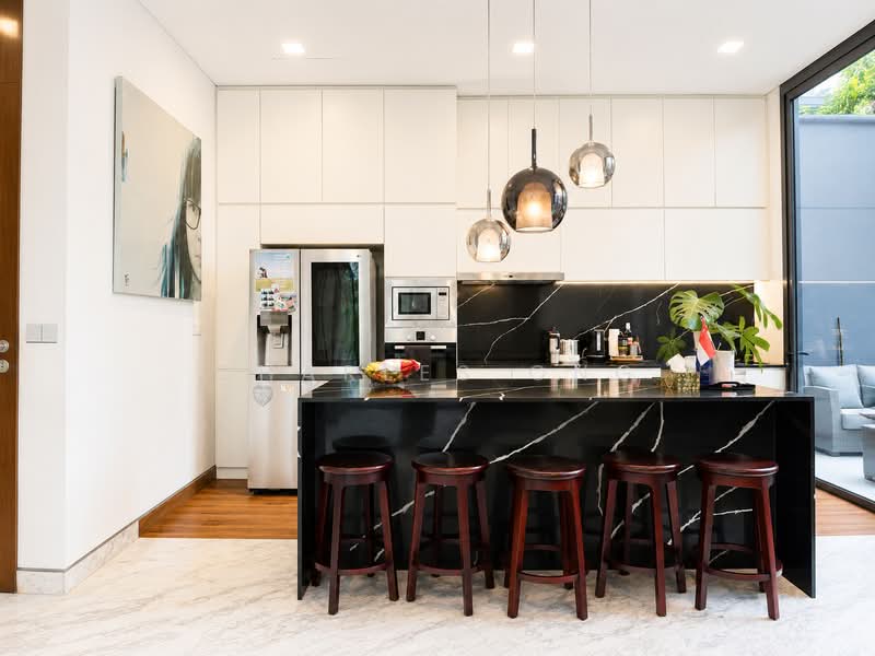 ⭐️Best Modern House in Novena w Lift, Near SJI, , 5 Bedrooms, 4,633 sqft, Semi-Detached House For Sale, by Charles Ong, 500218659 - Kitchen - PropertyGuru.com.sg