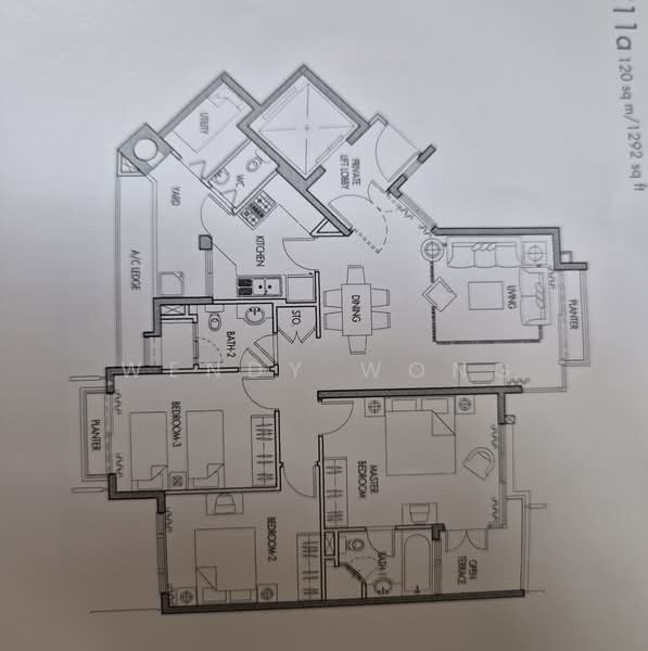 Caribbean at Keppel Bay, 46 Keppel Bay Drive, 3 Bedrooms, 1,292 sqft, Condominium For Rent, by Wendy Wong, 500218668 - PropertyGuru.com.sg