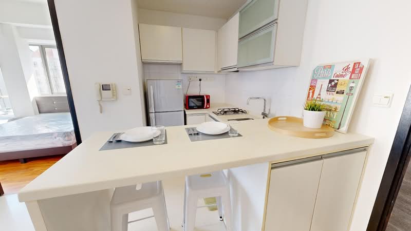 Robertson Edge, 18 Tong Watt Road, 2 Bedrooms, 463 sqft, Apartment For Sale, by Joseph Khoo, 500218699 - Bar Dining - PropertyGuru.com.sg