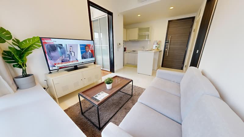 Robertson Edge, 18 Tong Watt Road, 2 Bedrooms, 463 sqft, Apartment For Sale, by Joseph Khoo, 500218699 - Living Room - PropertyGuru.com.sg