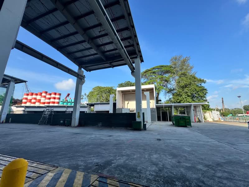 Covered Warehouse with 30 Tons Cranes/Open Yard/Ancillary Office, Loyang Way, 48,050 sqft, Factory / Workshop (B2) For Rent, by Kelly Tai, 500218731 - Exterior - CommercialGuru.com.sg