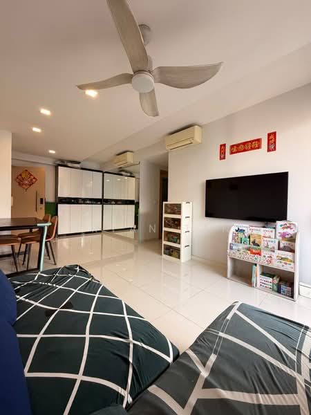 Esparina Residences, 119 Compassvale Bow, 3 Bedrooms, 1,001 sqft, Executive Condominium For Sale, by Bryan Tan, 500218774 - Living Room - PropertyGuru.com.sg