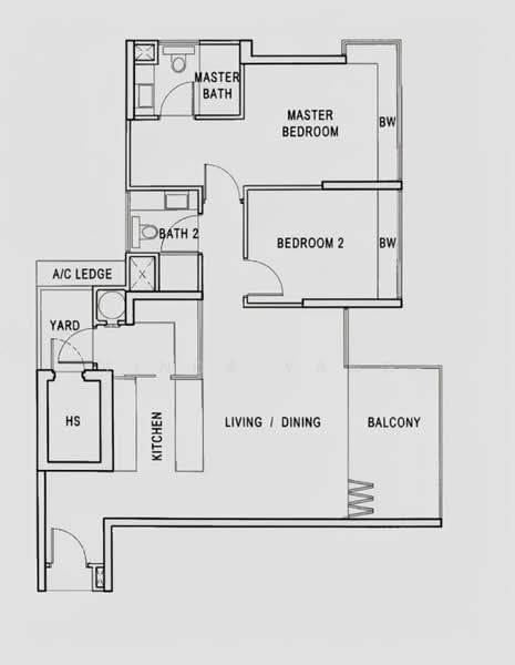 Cyan, 8 Keng Chin Road, 2 Bedrooms, 1,098 sqft, Condominium For Sale, by Linda Yang, 500218811 - PropertyGuru.com.sg